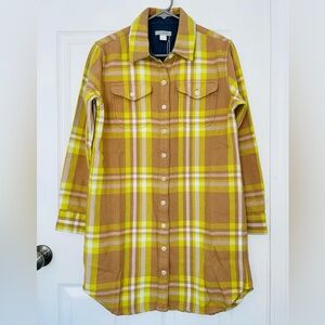 Outerknown Plaid Shirt Dress (XS)